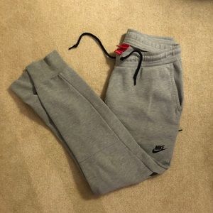 Nike tech fleece jogger medium grey mens